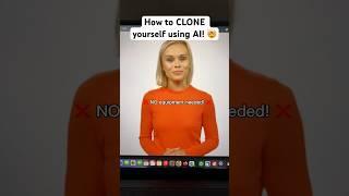 Clone yourself using AI! @synthesia-io #chatgpt #gpt #artificialintelligence #ai #gpt4