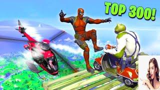 Top 300 fortnite funniest fails and epic wins (Yeet Simulator 2020)