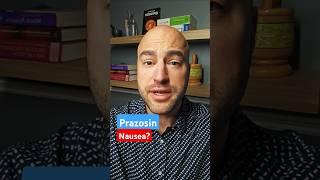 How often does Prazosin cause Nausea? #sideeffects #nausea