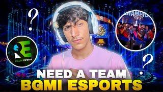 I Need Team For Bgmi Esports 2024 | How To Find Team & Sponsor For BGMI Competitive 2024