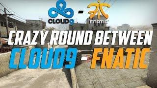 Crazy round between Cloud9 - Fnatic | EE Pro League Grand Final