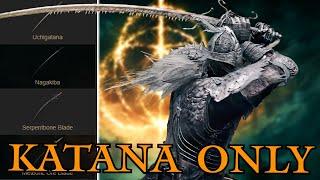  Elden Ring Challenge Run - Only Using Katanas