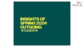 Woxsen University International Student Exchange Experiences | Spring 2024