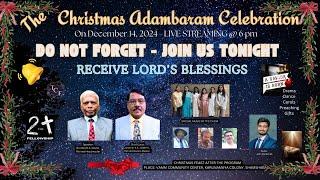 CHRISTMAS ADAMBARAM CELEBRATION || Christmas Program || Christmas Celebrations || 2024 Christmas ||