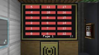 Elevator Screen for Multi-Floor Elevator w/ CC: Tweaked | Minecraft Create Mod