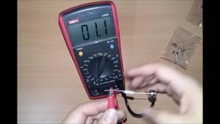 UNI-T UT603 LCR Digital Multimeter - Capacitance, Inductance, hFE, Resitance Review