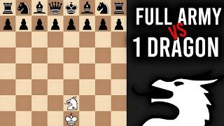 Is 1 DRAGON enough for a full black army? ║Fairy Chess Part 4