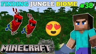 #38 | Finding Jungle Biome And Taming Parrots | Season 2 |(Hindi)| Ultra Bittu Gamerz