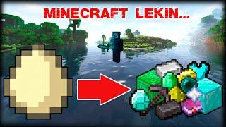 Minecraft Lekin oddiy tuxumdan turli narsalar chiqadi | Minecraft uzbek tilida