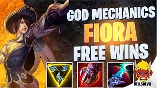 WILD RIFT | GOD FIORA MECHANICS = FREE WINS! | Challenger Fiora Gameplay | Guide & Build