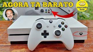 XBOX ONE S,achei BARATO NO MERCADO LIVRE