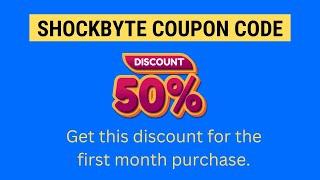 50% OFF Shockbyte Coupon & Promo Code For Minecraft Server In December 2024