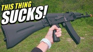 This Thing SUCKS - KWA AKR-74M Airsoft Review