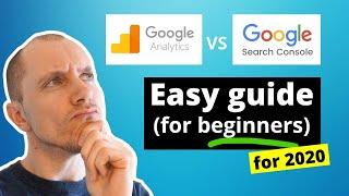 Search Console vs. Google Analytics | Easy Guide for Beginners (2020)