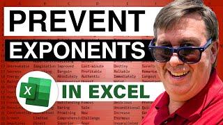 Excel Import Intelligence: Prevent Scientific Notation on Import - Episode 2087