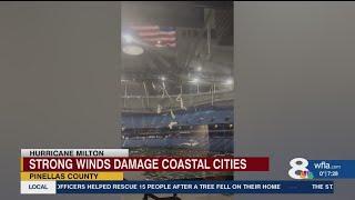 Milton shreds roof of Tropicana Field