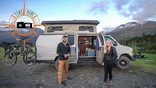 Ultimate DIY Camper Van ~ Pop Top, Bathroom & Shower Built In