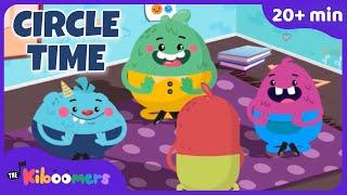 Exciting Circle Time! 20+ Min of Fun Transition Songs & Playtime Games for Preschool | The Kiboomers