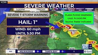 KOIN 6 Meteorologist Josh Cozart tracks Oregon's severe weather