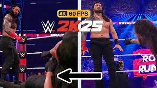 WWE 2K25 Showcase: Roman Reigns vs Seth Rollins - Cinematic Moment