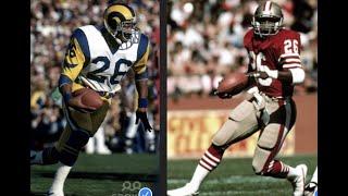 WENDELL TYLER NFL RUNNING BACK 1977-1986 (LOS ANGELES RAMS / SAN FRANCISCO 49ERS) (UCLA)
