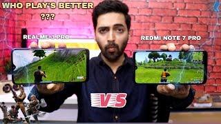 Realme 3 Pro vs Redmi Note 7 Pro - Fortnite Gameplay Test [Low Medium Or High]