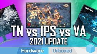 What Display Tech is Best? TN vs IPS vs VA - 2021 Update