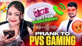 PVS Bro FF Account Scammed? Gift to all Subscribers#ccgbluebird #pvsgaming #freefiremax