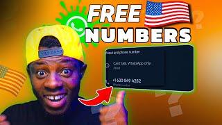 How to Get USA  Phone Number Free for Verification (No VPN) Temporal Phone Number for Verification