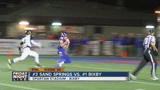 Sand Springs Sandites vs Bixby Spartans - Oklahoma High School Football