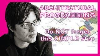 2.31  Easy Architectural Programming — 1070 Architecture