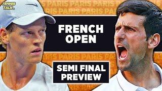Sinner vs Djokovic | French Open 2025 Semifinal | Tennis Talk Prediction
