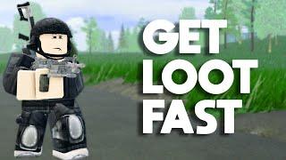 How To Get Loot FAST | Roblox Aftermath