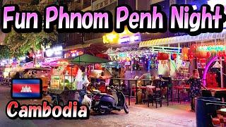 Awesome fun Phnom Penh Night. A record of where and how much I went. -Travelog-