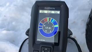 Garmin Striker 4 ice fishing demo