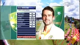 Alex Doolan 89 Run vs South Africa at debute | AUS vs SA 1st Test | 2014