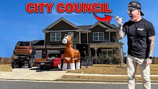 HOA CONTACTS CITY COUNCIL ABOUT MY VEHICLES, WERE NOT BACKING DOWN!