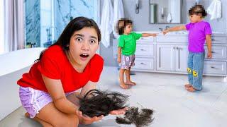 We Can't Believe Stary Cut Her Baby Sister's Hair...