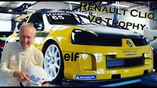 Niki Schelle testet Renault Clio V6 Trophy