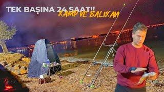 KİLOLUK ÇUPRALAR KIYIDA!! KAMP VE BALIK AVI! #balıkavı #solofishing #balikavi #kampvedogahayati