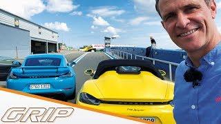 Porsche Cayman GT4 VS. 718 Spyder I GRIP