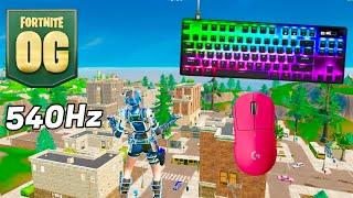 SteelSeries Apex Pro TKL ASMR  Fortnite OG Reload  Satisfying Keyboard Fortnite 360 FPS 4K