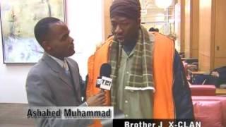 Brother J of X-CLAN Speaks with Ashahed Muhammad of TEI Enlightener News Service.