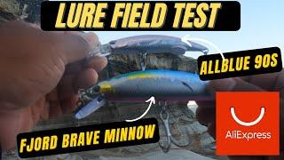 China Lures (AliExpress) Field Test - Fjord Brave Minnow vs Allblue 90s