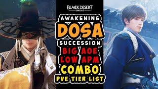 DOSA || PVE COMBO + REVIEW || HONGLIM BASE || BLACK DESERT ONLINE