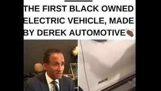 Elon: Derek Automotive Made the First Blk Owned Electric Vehicle. It Charges Itself. #tesla