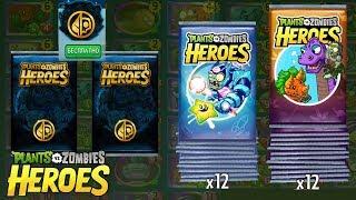 25 ПАКОВ 2000 ГЕМОВ ОТКРЫТИЕ (PACKS,GEMS) ► PVZ Heroes #133