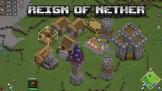 ПОЛНЫЙ ОБЗОР МОДА Reign of Nether RTS В МАЙНКРАФТ ► 100 дней 100 модов. Обзор мода #69