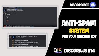 Creating an Anti-Spam System for Your Discord Bot in Discord.js v14