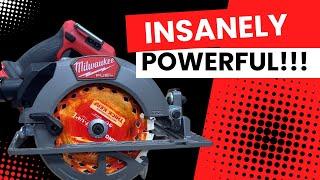 The Most Powerful Circular Saw I've Ever Tested! Milwaukee M18 Fuel!!!